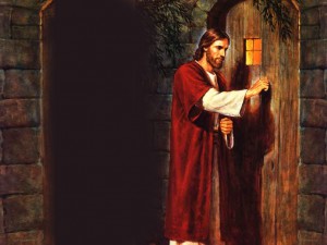 Jesus knock at the door of our lives